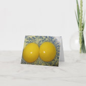 Eiernotecard Karte (Vorderseite)