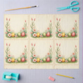 EierOstern Vintag Populäre Sammlung Seidenpapier (Basteln)