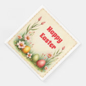 EierOstern Vintag Populäre Sammlung Serviette (Ecke)