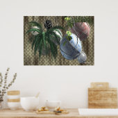 Eierpflanzer Poster (Küche)