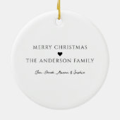 Eierpreise | Funny Groceries Christmas 2023 Keramik Ornament (Hinten)