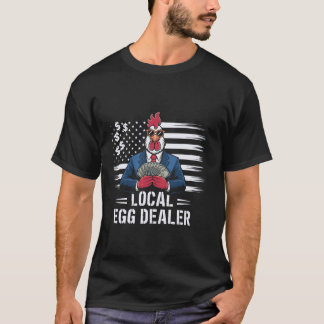 Eierpreise lokaler Eierhändler lustiges Huhn USA-F T-Shirt