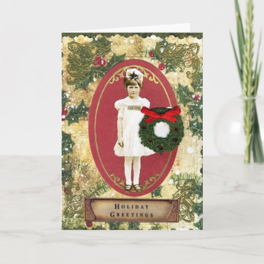 Eierpunsch Feiertagskarte (Vorderseite)