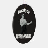 Eierpunsch? Sie gemeine alkoholische Keramikornament (Rechts)