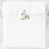 Eiersammlung Runder Aufkleber (Tasche)
