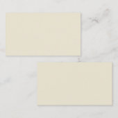 Eierschalen-Visitenkarte Visitenkarte (Vorne/Hinten)