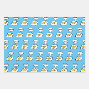 Eierschönes Sonnig Von Oben Geschenkpapier Set