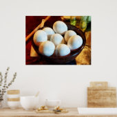 Eierschüssel Poster (Küche)