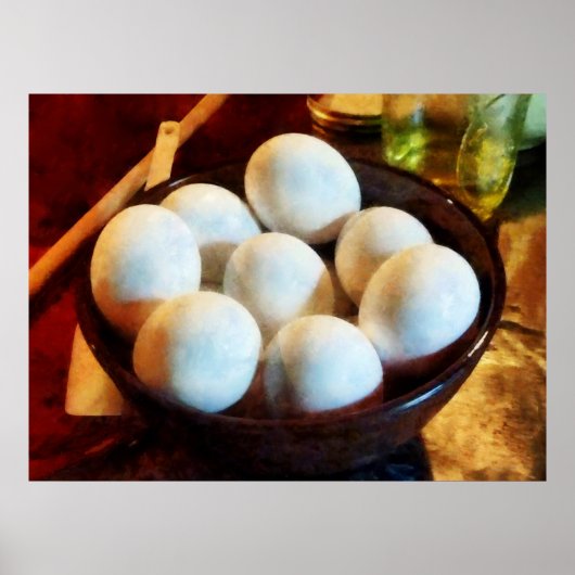 Eierschüssel Poster (Vorne)