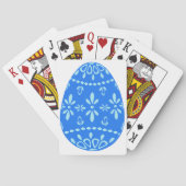 Eierspielkarten für Blaue Spitzen Spielkarten (Rückseite)