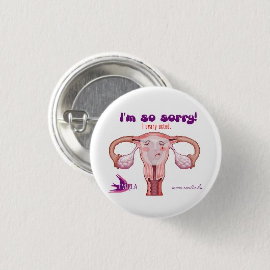 Eierstock I fungierte Button (Vorne & Hinten)