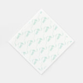 Eierstöcke des weiblichen Fortpflanzungssystems Fu Serviette (Ecke)