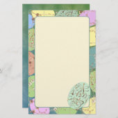 Eierstöcke für die Rose Briefpapier (Vorne/Hinten)