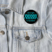 Eierstockkrebs-Bewusstseins-Knopf Button (Beispiel)