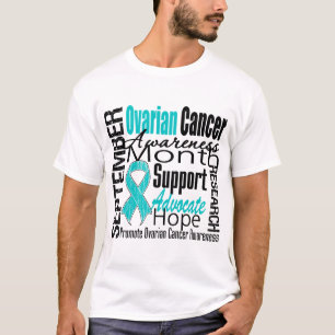 Eierstockkrebs-Bewusstseins-Monat v1 T-Shirt