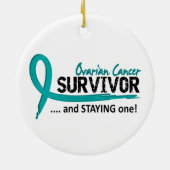 Eierstockkrebs des Überlebend-8 Keramikornament (Hinten)