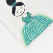 Eierstockkrebs Fleecedecke (Ecke)