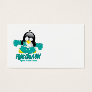 Eierstockkrebs-kämpfender Pinguin