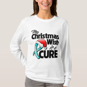 Eierstockkrebs mein Weihnachtswunsch ist- eine T-Shirt