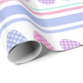 Eierstreifen Geschenkpapier (Rolleneckpunkt)