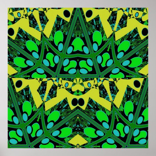 Eiertheorie III - Ken Gage Abstrakt Poster (Vorne)