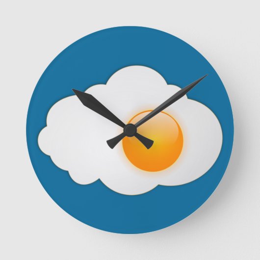 Eieruhr Runde Wanduhr (Vorderseite)