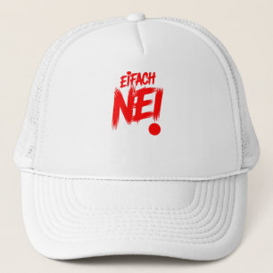Eifach nei truckerkappe