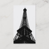 Eifel Tower Business Card Visitenkarte (Rückseite)
