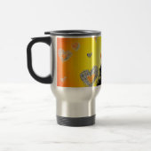Eifel Tower Hearts Travel Mug Reisebecher (Links)