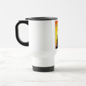 Eifel Tower Hearts Travel Mug Reisebecher (Links)