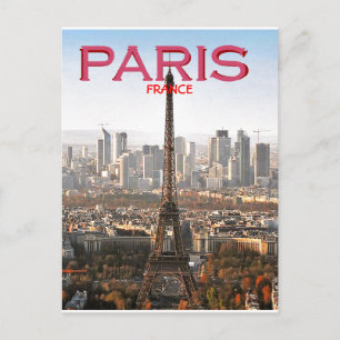 EIFEL TOWER PARIS, FRANKREICH (MOJISOLA A GBADAMOS POSTKARTE