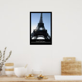 Eifel Tower-Paris, Frankreich Poster (Küche)