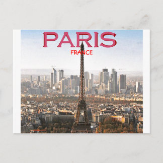 EIFEL TOWER PARIS, FRANKREICH (TOSIN GBADAMOSI) POSTKARTE