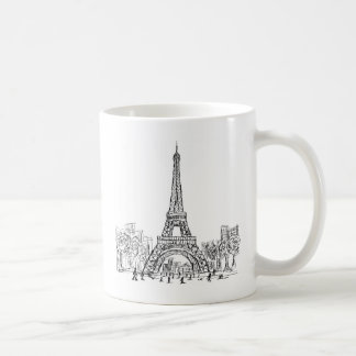 Eifel Turm Paris Kaffeetasse
