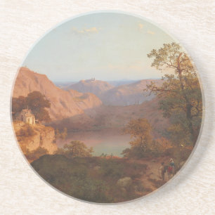 Eifellandschaft (1843) - Heinrich Funk Getränkeuntersetzer