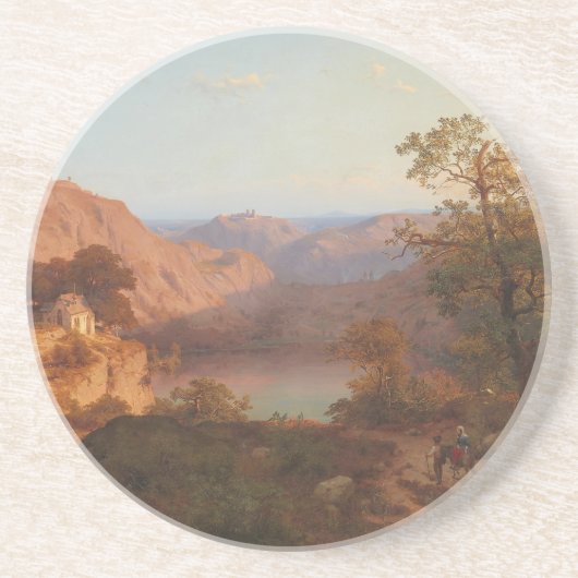 Eifellandschaft (1843) - Heinrich Funk Getränkeuntersetzer (Vorne)