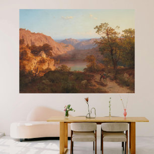 Eifellandschaft (1843) - Heinrich Funk Poster