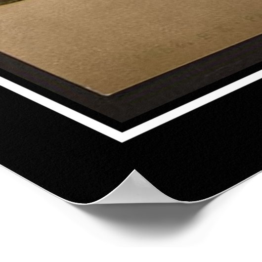 Eifelturm 1904 Print Poster (Ecke)