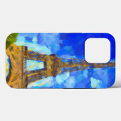 Eifelturm im Stil von Van Gogh Case-Mate iPhone Hülle (Rückseite (Horizontal))