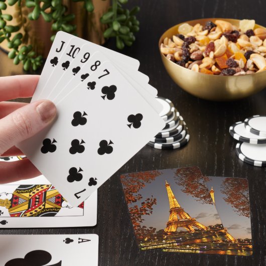 Eifelturm - Paris - Spielkarten (In Situ)