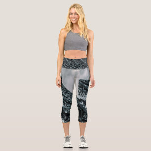 Eifelturm Paris Steel und Himmel Capri Leggings