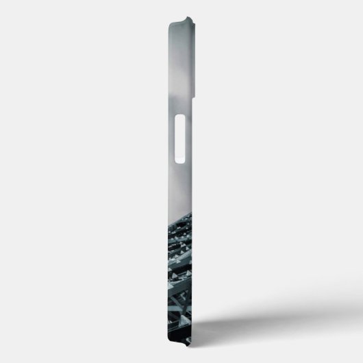 Eifelturm Paris Steel und Himmel Case-Mate iPhone Hülle (Rückseite / Rechts)