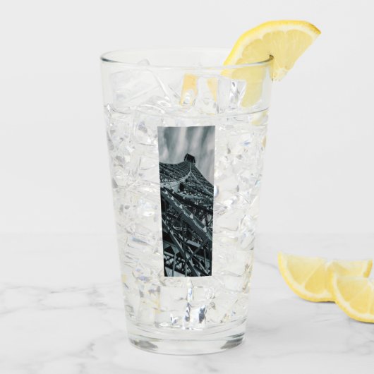 Eifelturm Paris Steel und Himmel Glas (Rückseite Ice)