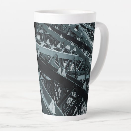 Eifelturm Paris Steel und Himmel Milchtasse (Rechte Ecke)