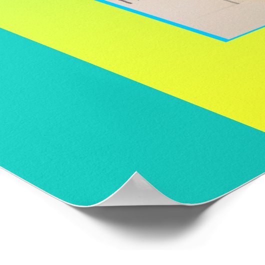 Eifelturm Poster (Ecke)