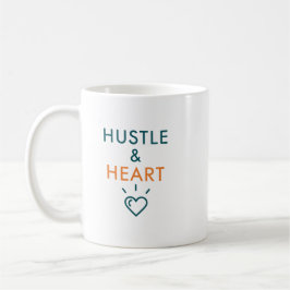 Eifer und Herz Motivationszitat Kaffeetasse