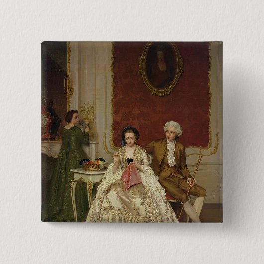 Eifersucht, 1861 button (Vorderseite)