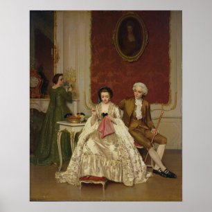 Eifersucht, 1861 poster