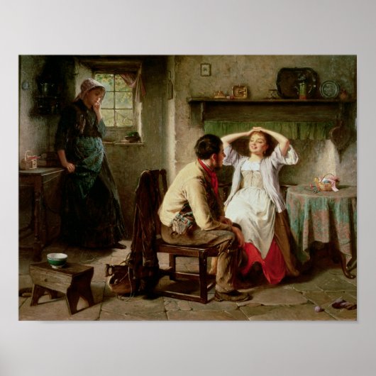 Eifersucht und Flirt Poster (Vorne)