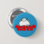 Eifersüchtiges fetthaltiges button (Vorne & Hinten)